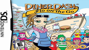 Diner Dash: Flo on the Go Gameplay Nintendo DS