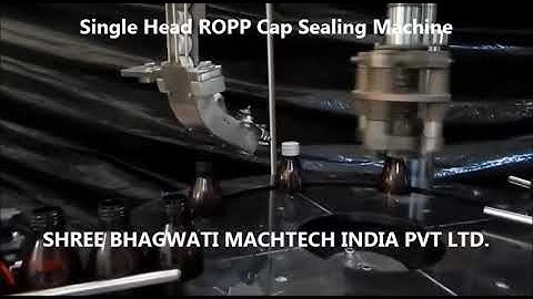 Automatic Single Head ROPP Cap Sealing Machine