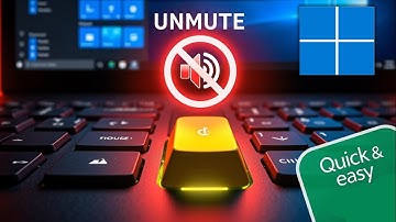 🔊 How to Unmute Computer on Windows 11 🔊