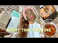NIGHT TIME PAMPER ROUTINE: realistic, chill & productive self care *skincare, journaling & more*