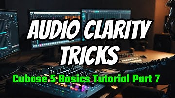 Cubase 5 Episode 7 | Audio Clarity & Mixing Tricks for Beginners | Technical Ar Niazi