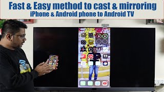 Fast & Easy method to cast & mirroring your iPhone and android phone to Android TV | Easy Casting screenshot 2