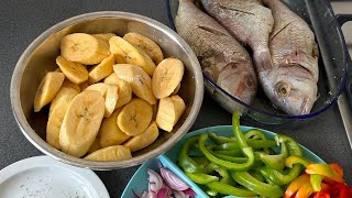 Cook With Me : How to Make Fried fish and plantain / AmifullestLife