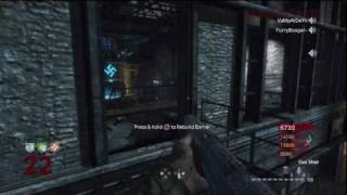 Call of Duty: World at War Nazi Zombies Der Riese 4-Player Strategy (Round 22)