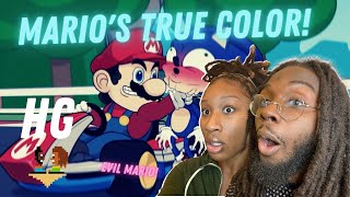 OUR FIRST TIME REACTING to Racist Mario!
