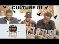 Migos Culture III Album (REACTION/REVIEW) TOP 6 SONGS