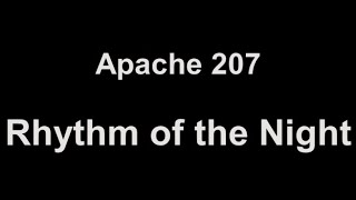 Apache 207 - Rhythm of the Night (lyrics)