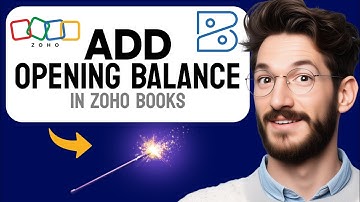 How to ADD Opening Balance in Zoho Books (Step by Step) 2025