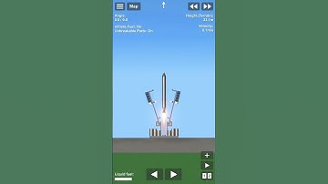 Cool launch pad in space flight simulator ||SFS||