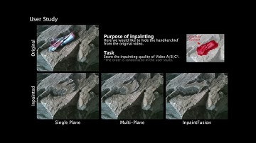[IEEE TVCG] InpaintFusion: Incremental RGB-D Inpainting for 3D Scenes (User Study)
