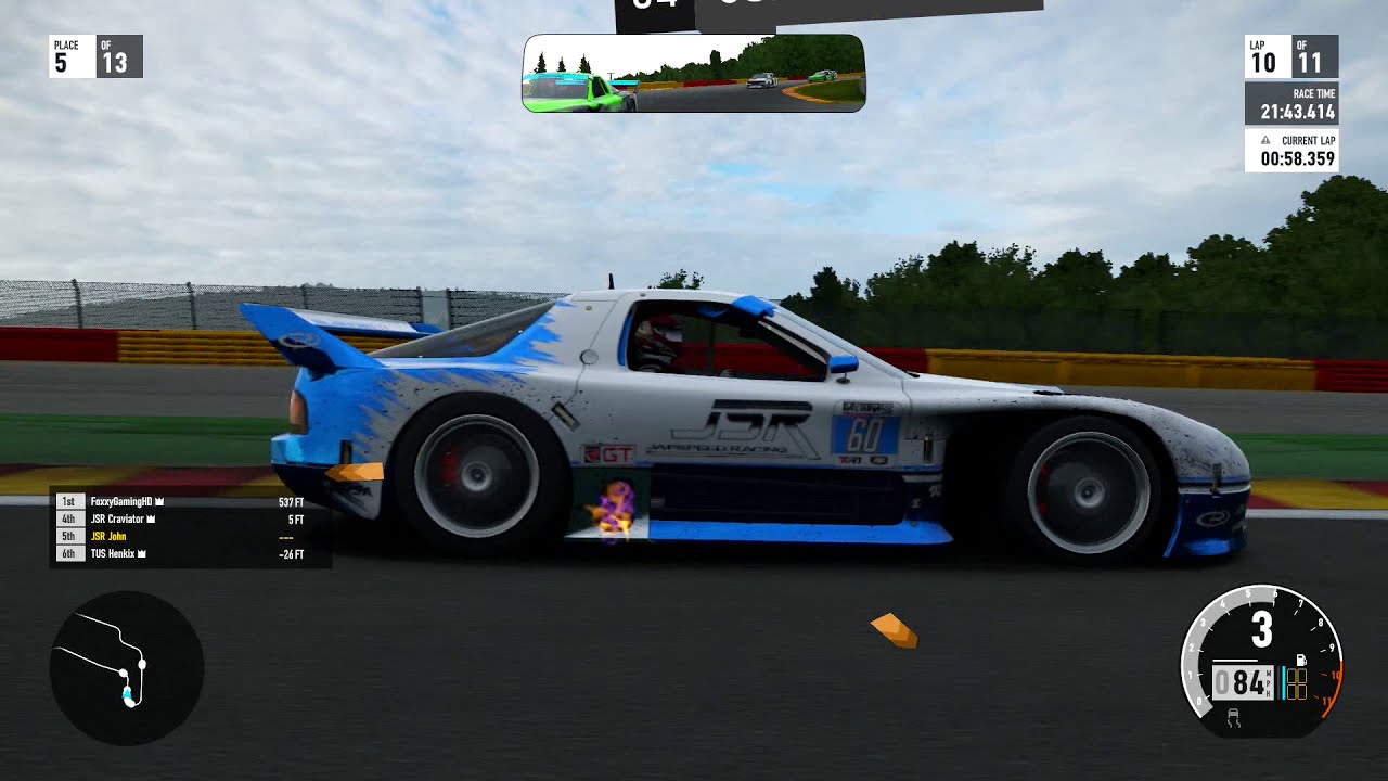 Forza 7: DOR Retro GT League Race : Spa Round Highlights | Delta Online Racing