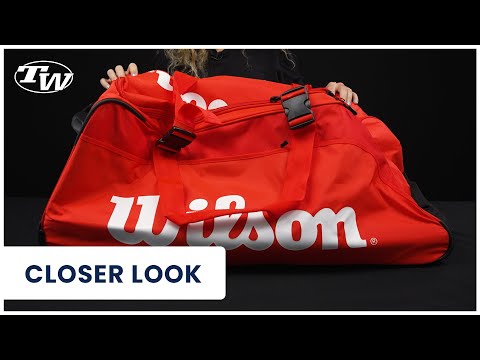 Take a closer look at the Wilson Super Tour Travel Tennis Duffel Bag