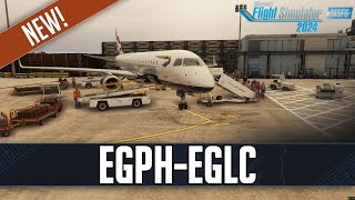 FSS EJets for MSFS2024 | VNAV!? | London City Approach (EGLC) | Real World BA CityFlyer OPS | VATSIM