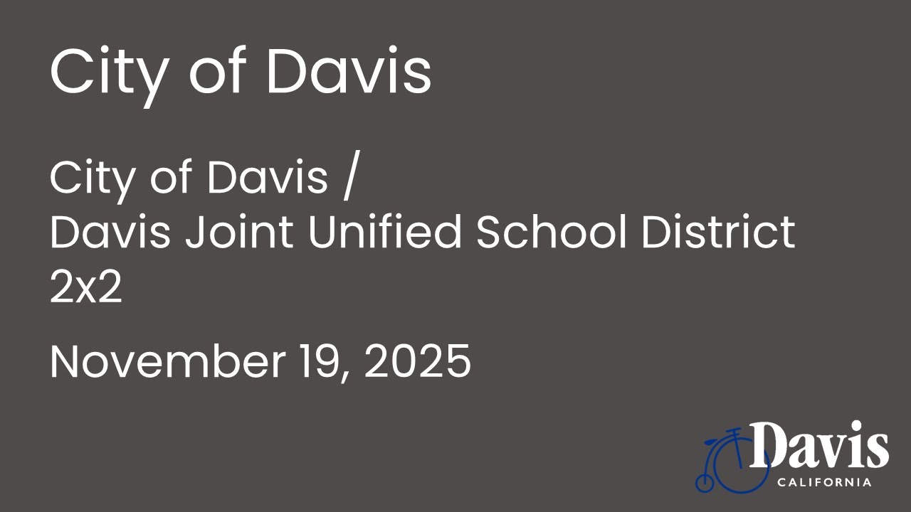 Город Дэвис / Объединенный школьный округ Дэвиса 2x2 — 19 ноября 2025 г.