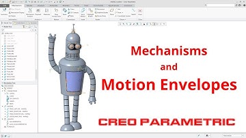 Creo Parametric - Assembly Mechanisms - Motion Envelopes