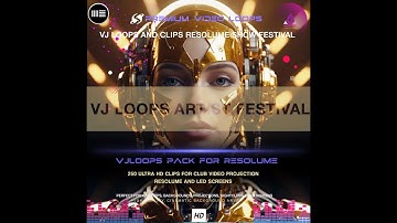 VJ Loops And Clips Resolume Show Festival 4K Full