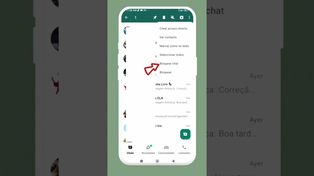Cómo saber si alguien tiene un chat oculto en Whatsapp. 