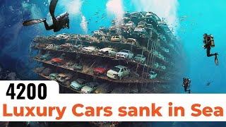 4000 Luxury Cars Sank in Atlantic Ocean | BMW, Audi, Lamborghini| Ship Disaster Ever Costs Billions