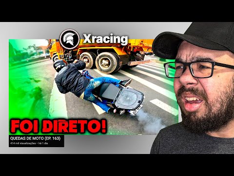 QUEDAS DE MOTO (EP. 163) - REACT XRACING