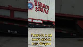 We got a flat on our circus wagon!