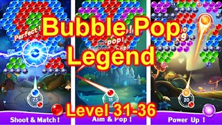 Bubble Shooter Legend Level 31-36 On Cell Phone screenshot 4
