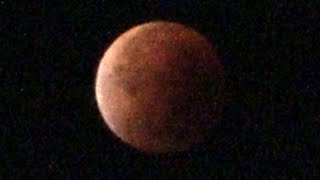 Totale Mondfinsternis  Blutmond  28.9.2015 | Total Lunar Eclipse  Blood Moon 