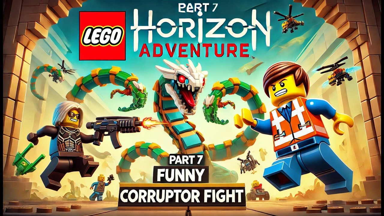 How to Beat the Corruptor (Again) | Funny Win & Apex Fight in Lego