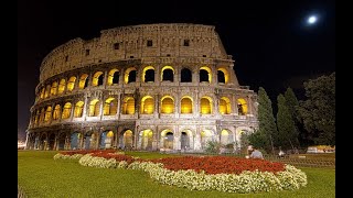 МЕГА! Світло в Колізеї. У Римі День Європи. ITALY: EUROPE DAY. ROME ILLUMINATION