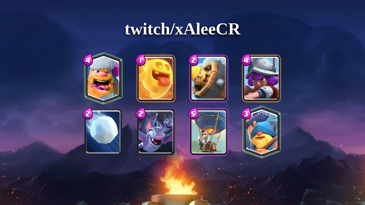 twitch/xAleeCR | Balloon deck gameplay [TOP 200] | August 2020