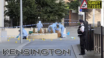 M LO (£R) dies from gunshot wounds on Kensington high street