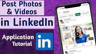 How to Post Photos & Video on LinkedIn App screenshot 4