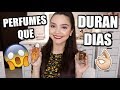 PERFUMES QUE DURAN MUCHISIMO HASTA DIAS!