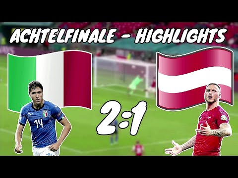Euro 2021 ITALIEN gegen ÖSTERREICH - SCHLACHT im WEMBLAY-STADION (REACTION)