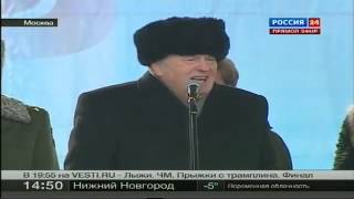 Жириновский   о Русской Армии 23 02 13