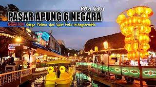 Suasana Malam Pasar Apung Museum Angkut Kota Batu Gratis & Setiap Sudutnya Selfiable