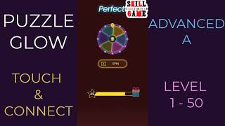 Puzzle Glow | Touch & Connect | Advanced A Level 1- 50 | Walkthrough screenshot 2