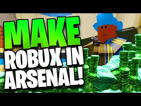 Insane Ways To Make A Ton Of Robux In Robux Arsenal Youtube - pile of robuxs