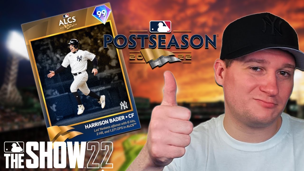 Harrison Bader Is ELECTRIC! MLB The Show 22 Postseason Program