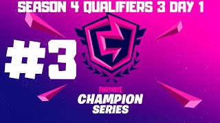 Fortnite Champion Series C2 S4 Qualifiers 3 Day 1 - Game 3 of 6