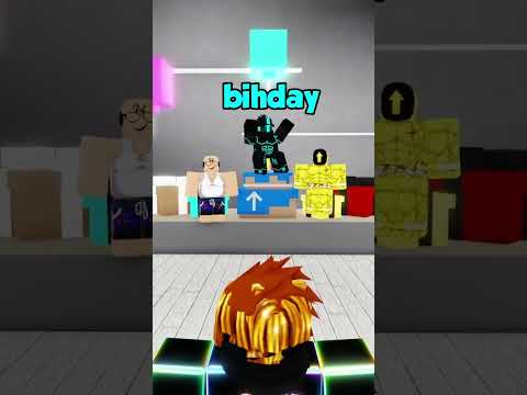 FAKERUP'S BIRTHDAY! #funnymoments #saitamabattlegrounds  #roblox