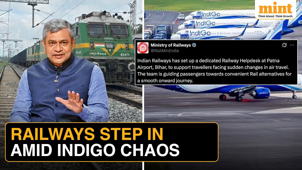 Indian Railways Launch 89 Special Trains Amid IndiGo Flight Chaos ...