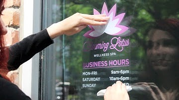 Applying Your Clear Decal - StickerYou Tutorials