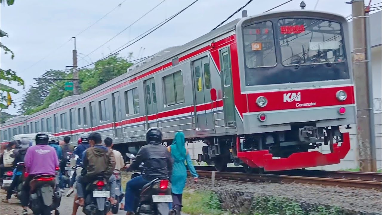 Hunting KRL Bogor Line dan Nambo JR 205 - TM 6000 - CRRC - IE 305