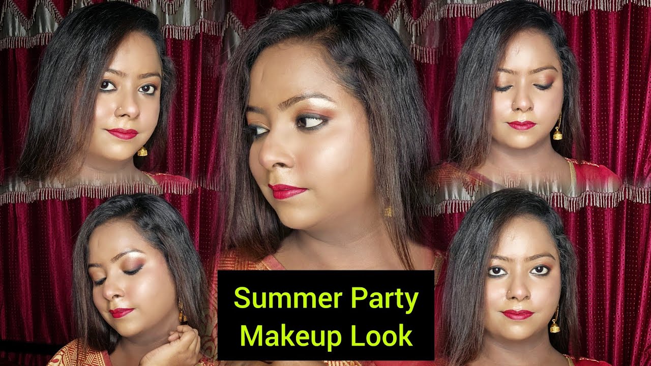 Summer Party Makeup Tutorial || Easy Step by Step || For Beginners ...