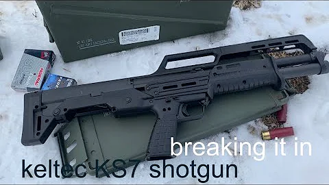 KS7 bullpup shotgun // going to clean and put more shells thru it