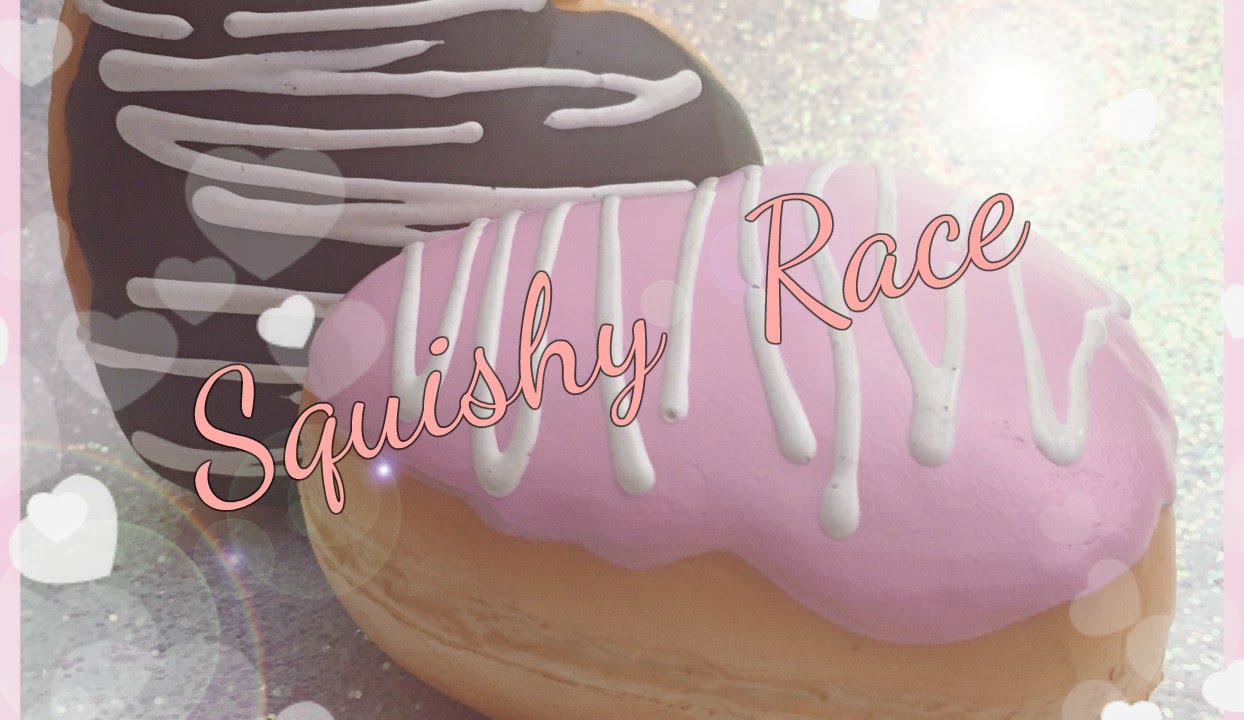 SQUISHY RACE! | CREAMII CANDY DONUTS