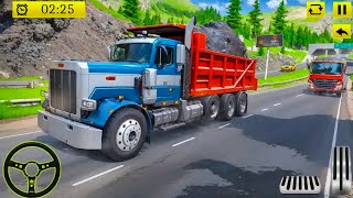 Indian Truck Cargo Driving Simulator - Offroad Transporter Hill Climb Mountain - Android Gameplay screenshot 1