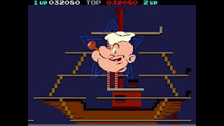 Popeye ポパイ Arcade cheat アーケード チート ノーミス 時間短縮 最速 Fastest TAS