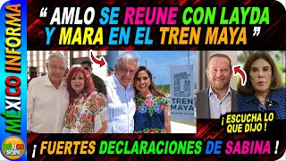 CAPTAN A AMLO EN SUPERVISIÓN DEL TREN MAYA. ESTO DIJO A CÁMARAS. FUERTES DECLARACIONES DE SABINA.