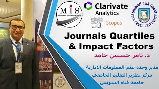 How to get journals quartiles & impact factors from the Egyptian Knowledge Bank 2021